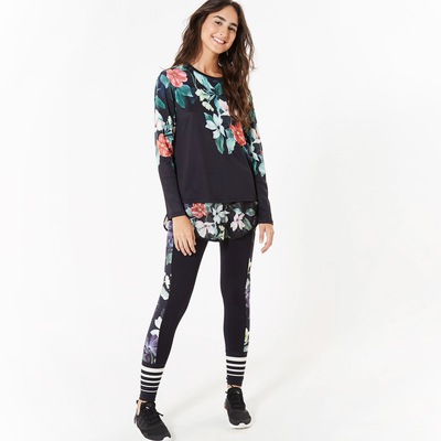 Camiseta Manga Longa Farm Rio Xô Suor Floral Manaus - Feminina - Foto 5