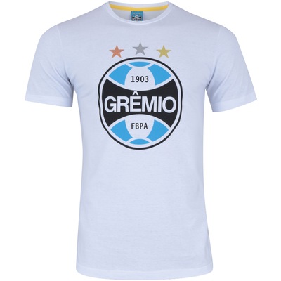 Camiseta do Grêmio Escudo Meltex - Masculina - Foto 1