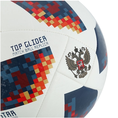Bola de Futebol de Campo Rússia Telstar Oficial Copa do Mundo FIFA 2018 adidas Top Glider - Foto 3