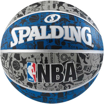 Bola de Basquete Spalding NBA Graffiti 7 83176Z - Foto 1