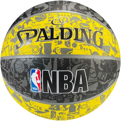 Bola de Basquete Spalding NBA Graffiti 7 83307Z - Foto 1