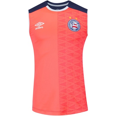 Camiseta Regata do Bahia Aquecimento 2018 Umbro - Masculina - Foto 1