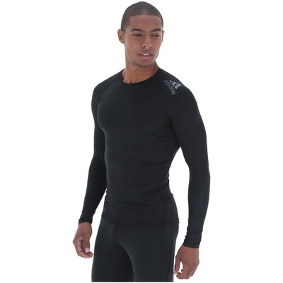 Camisa de Compressão Manga Longa adidas Alphaskin Sport - Masculina - Foto 1