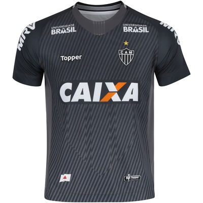 Camisa de Goleiro do Atlético-MG I 2018 Topper - Infantil - Foto 1