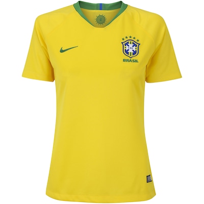 Camisa da Seleção Brasileira I 2018 Nike - Feminina - Foto 1