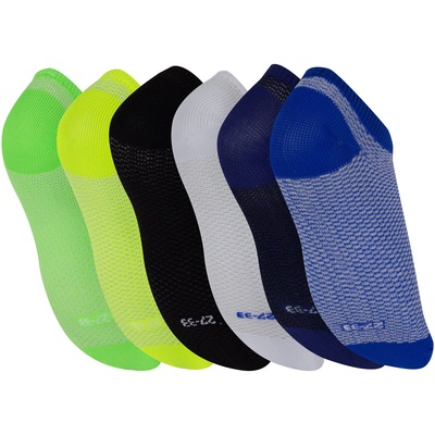Kit de Meias Invisível Oxer Micro Fiber Kids com 6 Pares - 27 a 33 - Infantil - Foto 2