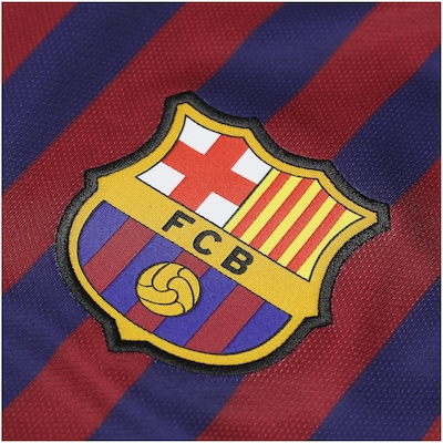 Camisa Barcelona I 18/19 Nike - Masculina - Foto 3