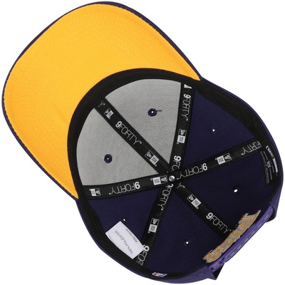 Boné Aba Curva New Era 940 Los Angeles Lakers SN Primary OTC - Snapback - Adulto - Foto 6