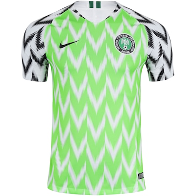 Camisa Nigéria I 2018 Nike - Masculina - Foto 1