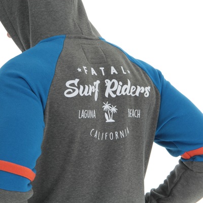 Jaqueta de Moletom com Capuz Fatal Canguru 18230 - Masculina - Foto 3