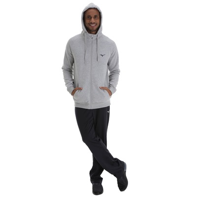 Jaqueta de Moletom com Capuz Mizuno Soft - Masculina - Foto 4