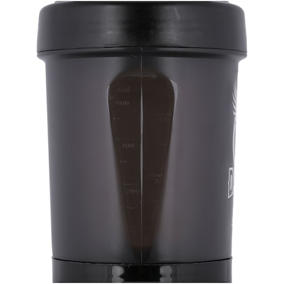 Coqueteleira Shaker Integralmédica Darkness - 400ml - 3 Doses - Foto 2