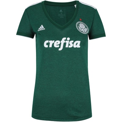 camiseta palmeiras feminina adidas