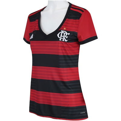 Camisa do Flamengo I 2018 adidas - Feminina - Foto 3