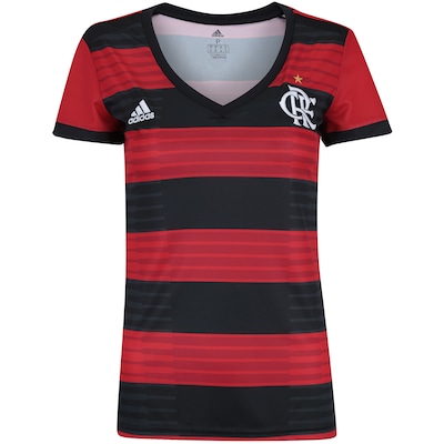 Camisa do Flamengo I 2018 adidas - Feminina - Foto 1