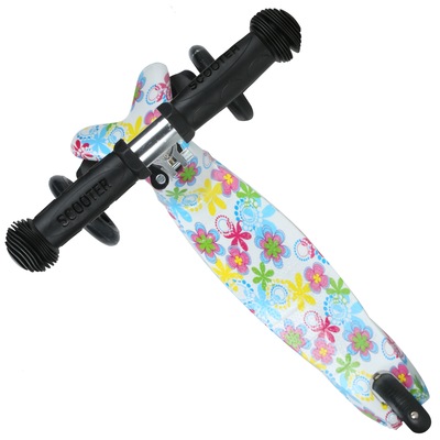 Patinete 3 Rodas Spin Roller Estampa Girl com Luzes de Led - Feminino - Infantil - Foto 4