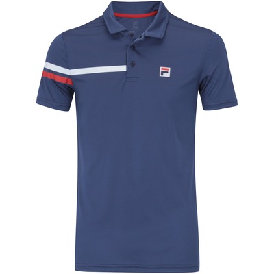 Camisa Polo com Proteção Solar UV Fila Bands - Masculina - Foto 1