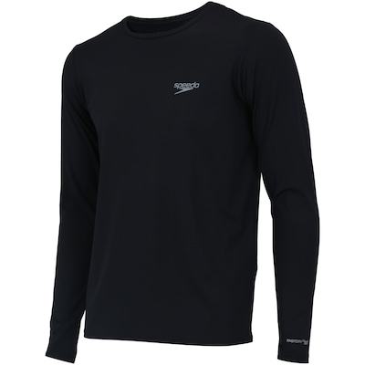Camiseta Manga Longa com Proteção Solar UV Speedo - Masculina - Foto 3