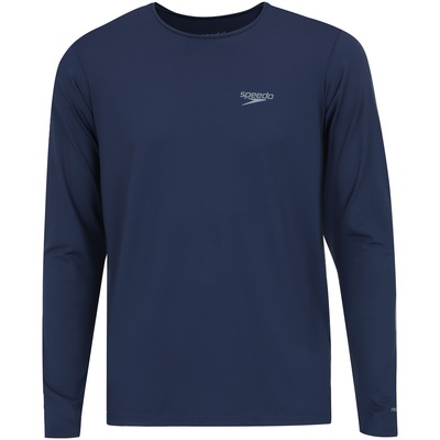 Camiseta Manga Longa com Proteção Solar UV Speedo - Masculina - Foto 2