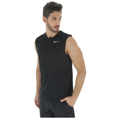 Camiseta Regata Nike Breathe Run SL - Masculina - Foto 1