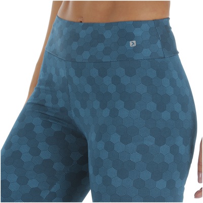 Calça Legging Oxer Estampa Curvas - Feminina - Foto 4