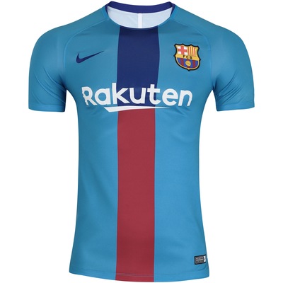 Camisa Barcelona Dry Squad Nike - Masculina - Foto 1