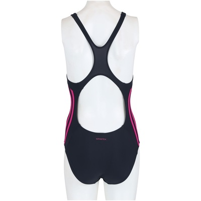 Maiô para Natação adidas Inf EC3S 1PC - Adulto - Foto 2