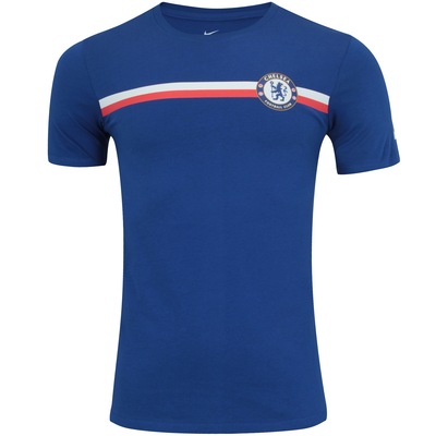Camiseta Chelsea Nike Crest - Masculina - Foto 1