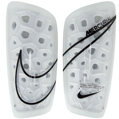 Caneleira de Futebol Nike Mercurial Lite Grid - Adulto - Foto 1