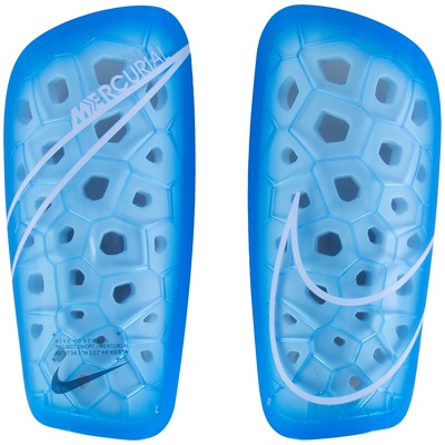 Caneleira de Futebol Nike Mercurial Lite Grid - Adulto - Foto 1