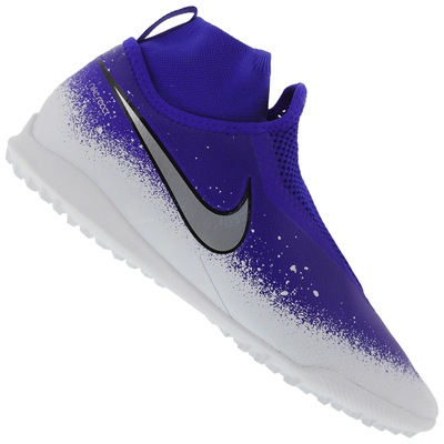 Chuteira Society Nike React Phantom VIVSN Pro DF TF - Adulto - Foto 1