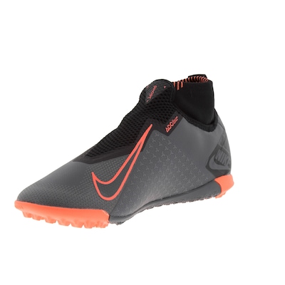 Chuteira Society Nike React Phantom VIVSN Pro DF TF - Adulto - Foto 4