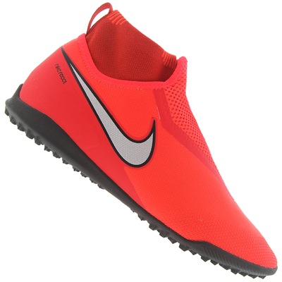 Chuteira Society Nike React Phantom VIVSN Pro DF TF - Adulto - Foto 1