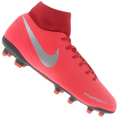 Chuteira de Campo Nike Phantom VIVSN Club DF FG/MG - Adulto - Foto 1