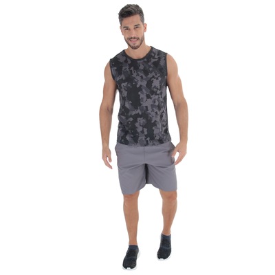 Camiseta Regata Oxer Camuflagem - Masculina - Foto 4