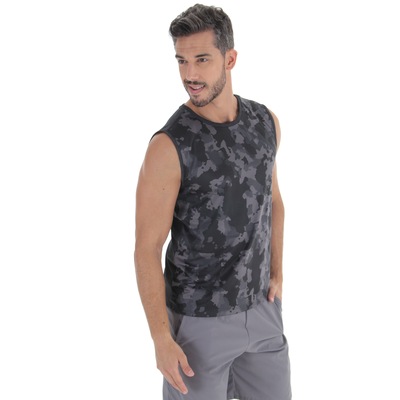 Camiseta Regata Oxer Camuflagem - Masculina - Foto 2