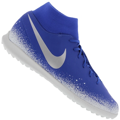Chuteira Society Nike Phantom VIVSN Club DF TF - Adulto - Foto 1