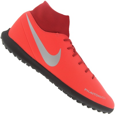 Chuteira Society Nike Phantom VIVSN Club DF TF - Adulto - Foto 1