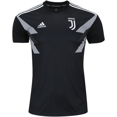 Camisa Pré-Jogo Juventus 18/19 adidas - Masculina - Foto 1