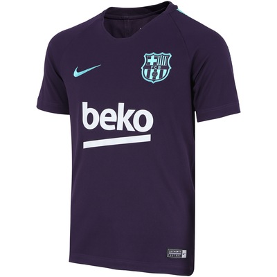 Camisa de Treino Barcelona 18/19 Nike - Infantil - Foto 3