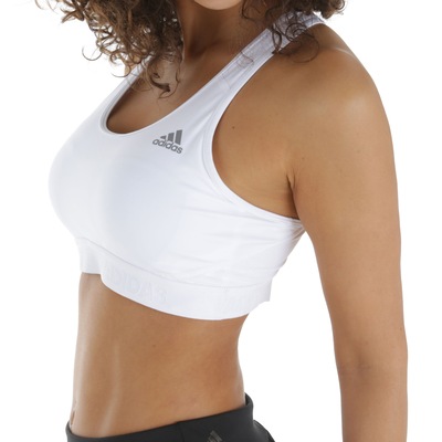 Top Fitness com Bojo adidas DRST Alphaskin Sport PD - Adulto - Foto 4