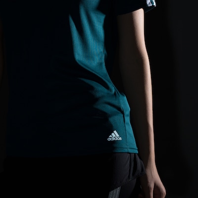 Camiseta adidas Running 3S - Feminina - Foto 2