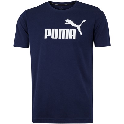 Camiseta Puma Manga Curta Essentials Logo - Masculina - Foto 2