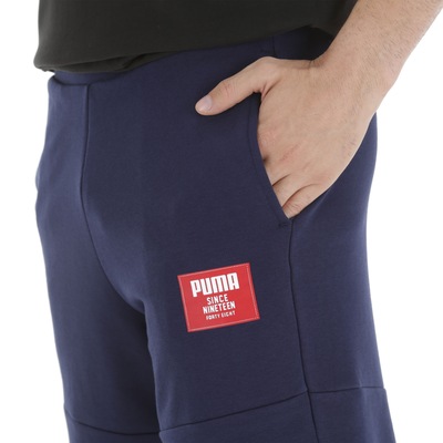 Bermuda de Moletom Puma Rebel Block - Masculina - Foto 4