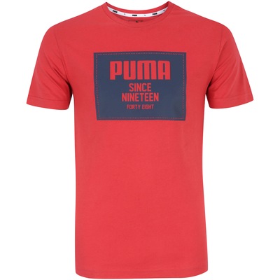 Camiseta Puma Rebel Block Basic - Masculina - Foto 1