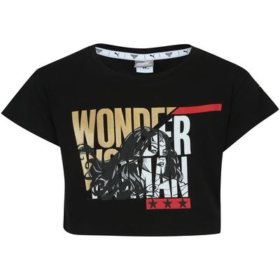 Camiseta Puma Mulher Maravilha Tee - Infantil - Foto 1