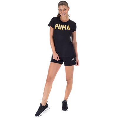 Shorts Puma Essentials Sweat - Feminino - Foto 6