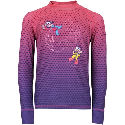 Camiseta Manga Longa com Proteção Solar UV Oxer Turma Da Mônica Feminina - Infantil - Foto 1