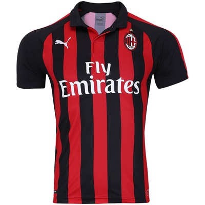 Camisa Milan I 2018 Puma - Masculina - Foto 1