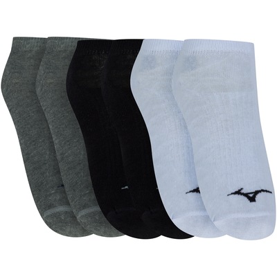 Kit de Meias Invisível Mizuno Soul com 6 Pares - Masculino - Foto 3